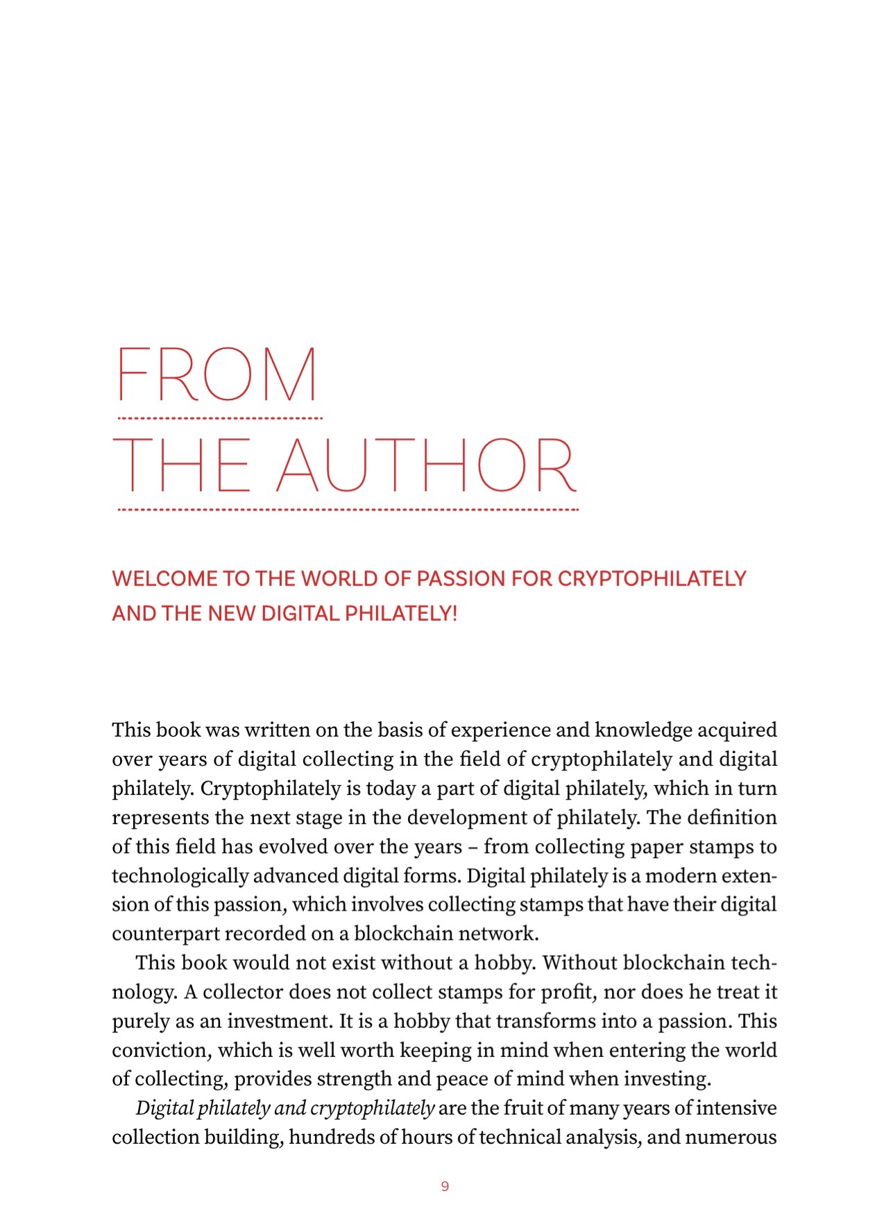 From the Author 1